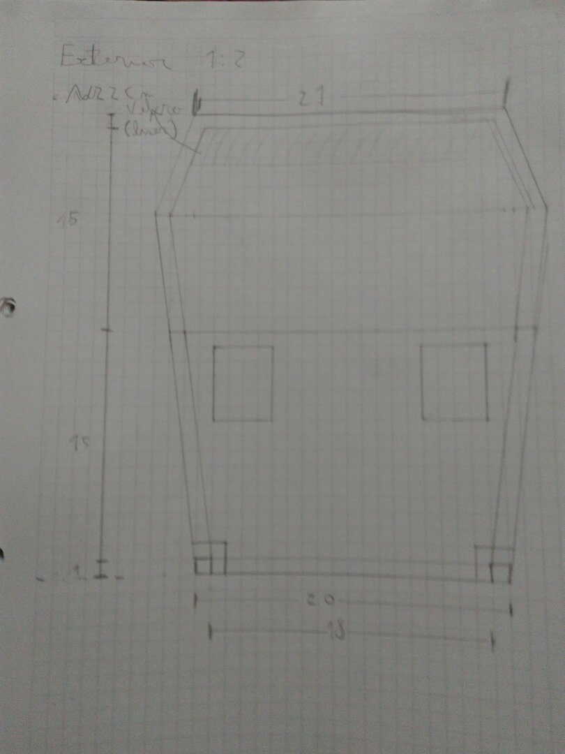 the v2 hip pack's sketch in paper