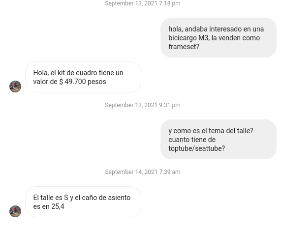 Una conversacion en Instagram con Ceibo, donde es incapaz de responder dos preguntas seguidas